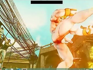 Street Fighter V Arcade Edition Nude Battles #25 Nude Ibuki vs Nude Ken