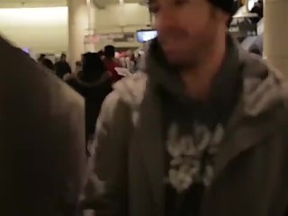 NO PANTS SUBWAY RIDE CHALLENGE WITH ASA AKIRA AND SUBWAY CREATURES