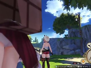 Hentai Reisalin peeping girl's pants