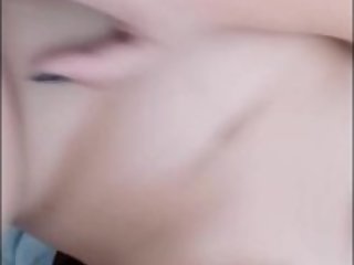 Fingering my wet pussy in shower