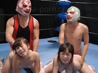 Japanese mixed tag team wrestling 2