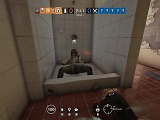 Polish girl is enjoying her sticker dildo in japanese house and in bathroom