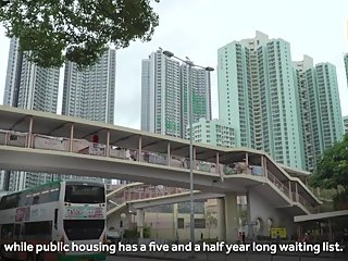 Extreme Poverty In Hong Kong - Homeless Life On A Footbridge