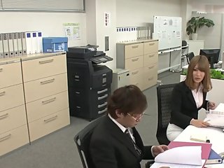 Late Night Overtime With My Coworker AIKA