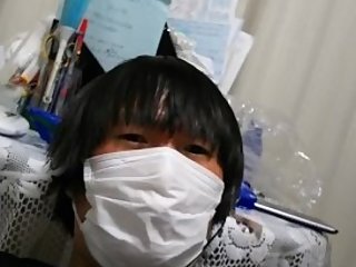 Boys masturbation with pocket TENGA -japanese sex toy