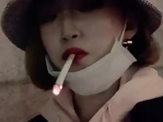 Super cute heavy smoker